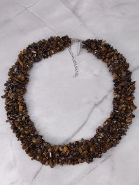 Artisan Crafted Tigers Eye Necklace